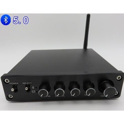 TPA3116 5.0 Bluetooth 2.1 Channel Power Amplifier HIFI Sound Amplifiers Audio Subwoofer Amp Digital 50W×2+100W