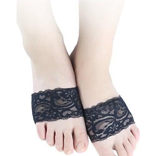 Thickening Super Soft High Heels Cushion Non Slip Half Yard Pad Protector Foot Feet Care Shoe Forefoot Pad Insoles Stickers