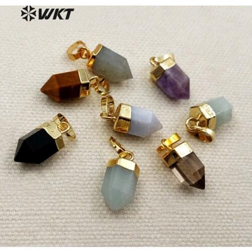 WT-P1279 WKT Wholesale Top Fashion High Quality For Women Jewelry Gorgeous Natural Stone Necklace Pendant