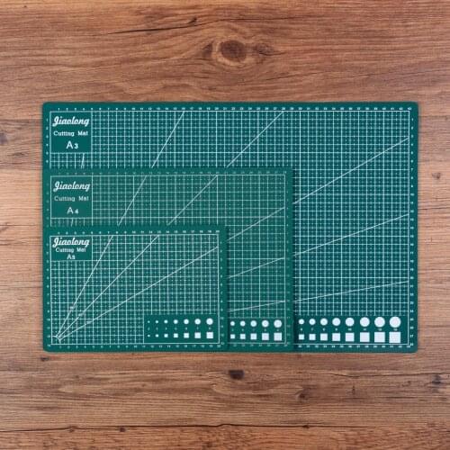 A5 Pvc 3mm Thickness Cutting Mat Cutting Pad Patchwork Cut Pad Patchwork Tools Manual Diy Tool Cutting Board Double-sided