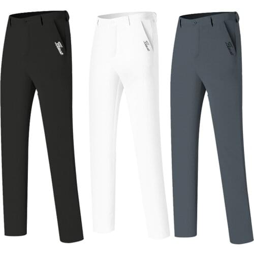 Mens Pants Golf Clothing Outdoor Sports Breathable Quick-drying Sunscreen Trousers Free Shipping Golf Wear Outdoor Golf