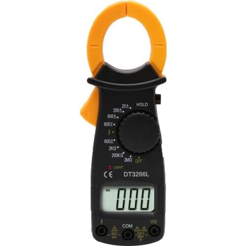 DT3266L Digital Clamp Meter Multimeter Voltage Current Resistance Tester
