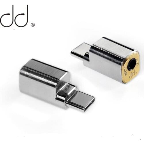 DD TC35B USB Type-C to Jack 3.5 Cable Aux Headphone HiFi Audio Adapter Converter for Android Mobile Phone PCM 384kHz/32bit