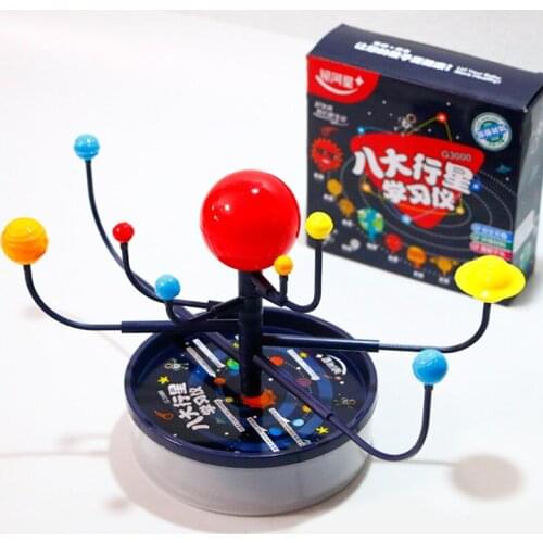 Solar System Nine Planets Planetarium Model Kit Astronomy Science Kids DIY Gift