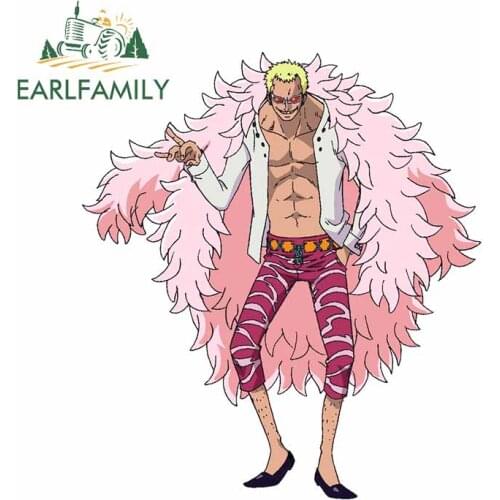 EARLFAMILY 13cm x 11.5cm For Anime Motorcycle Car Stickers Repair Decal Laptop Windows Waterproof Scratch-Proof Decoration