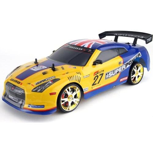 RC Car Drift For GTR Mitsubishi 4WD 2.4G 1/10 High Speed Racing Vehicles Radio Control Monster Truck BuggyElectronic Hobby Toy