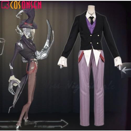 Game Identity V Jack Cosplay Costume The Ripper Jack suit for Halloween Carnival Party COSPLAYONSEN Custom Made