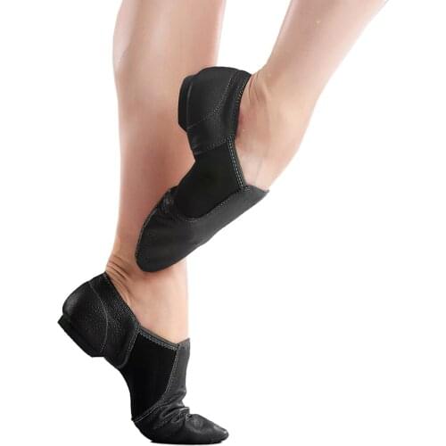 Leather Dance Feet Wear Jazz Dance Shoes Womens Soft-bottomed Teacher Shoes Adult Jazz Dance Claw Shoes Dance Shoes