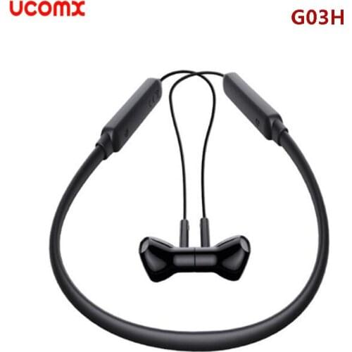 New UCOMX G03H Mini Wireless Sport Bluetooth Headset BT5.0 Neck Hanging Earphone With MIC For Huawei Xiaomi iphone Earbud