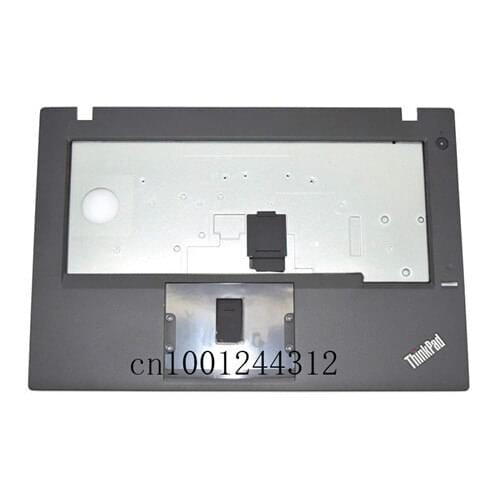 New Original for Lenovo Thinkpad L450 Palmrest KB Bezel Upper Case w/FP Slot AP0TQ000600 00HT717