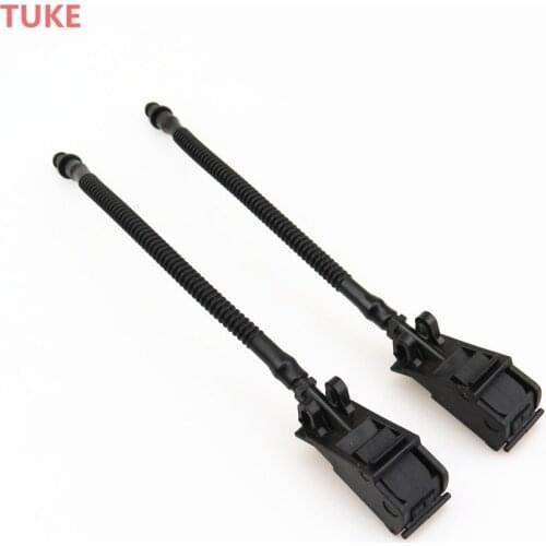 RWSYPL 1Pair Windshield Wiper Water Spray Cleaning Nozzle 6RD955985 6E0 955 985 B For Passat B5 Golf MK4 Polo BoraMK4 Beetle