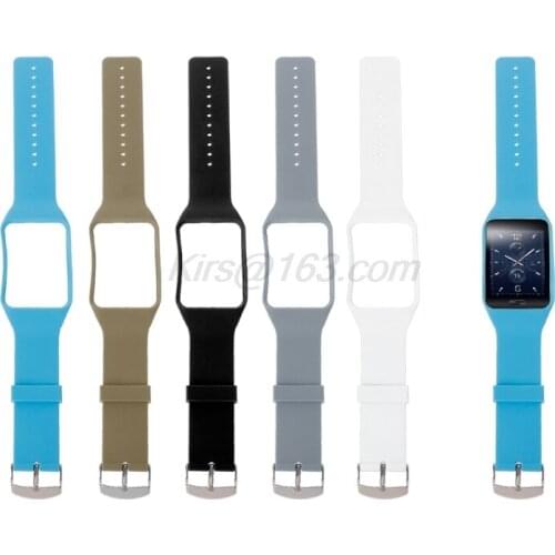 New Silicone Wrist Band Strap Replacement For Samsung Galaxy Gear S SM-R750 Smart Watch