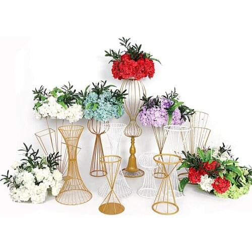 Wedding Decoration Iron Flower Stand Stage Props Decor Road Sign Creative Flower Frame Photography Home Decoration