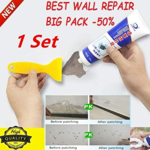 Waterproof White Wall Repair Cream Scratch Peeling Graffiti Gap Mending Tools