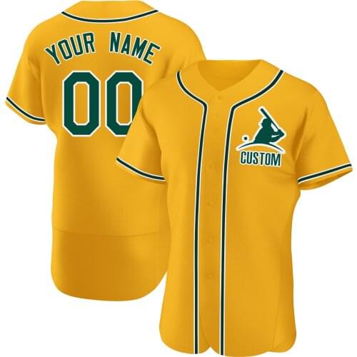 High Quality Custom Baseball Jersey Embroidered Your Name/Number Breathable V-neck Shirts for Men/Lady/Child Any Color Big size