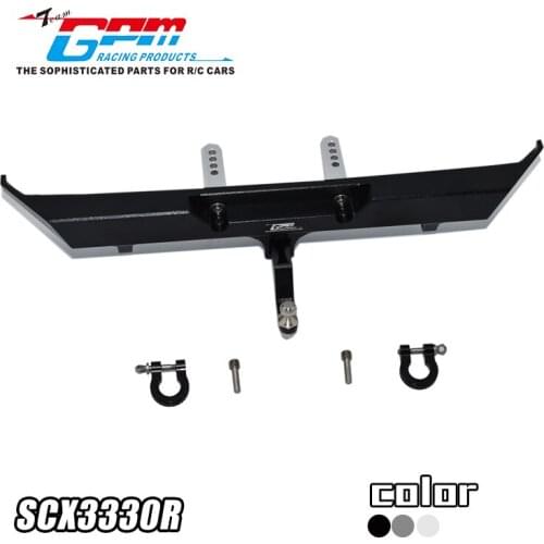 Rear bumper with U-shaped hook for Axial AXI03007 SCX10 III