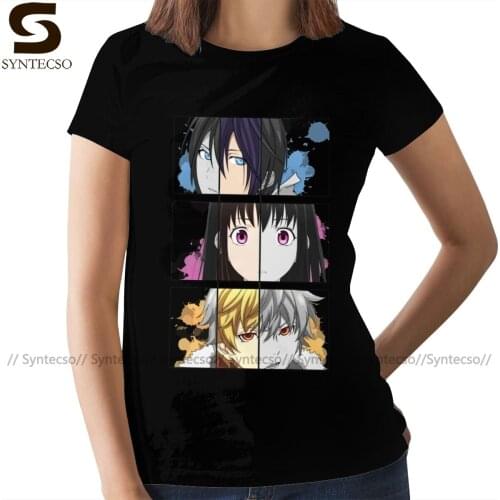 Noragami T-Shirt Noragami T Shirt Pattern Summer Women tshirt Short Sleeve Funny 100 Cotton Ladies Tee Shirt