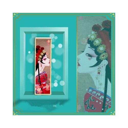 10/30/50Pcs empty plastic golden lipstick tube , square Magnet attraction lip rouge case