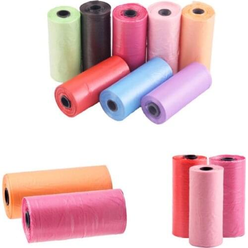 10 Roll Portable Baby Diaper Waste Bag Baby Strollers Disposable Garbage Bags 69HE