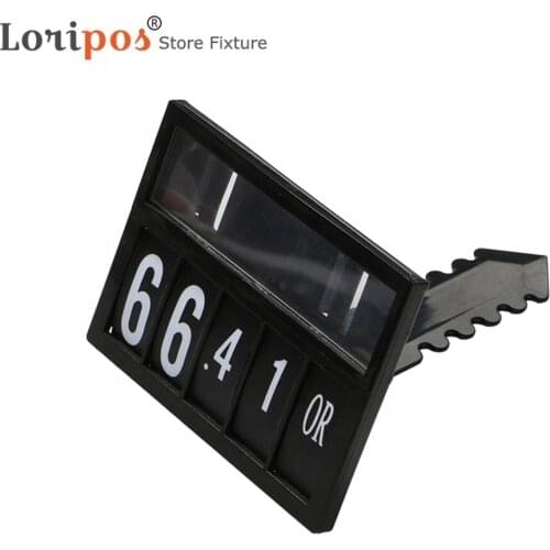 10pcs Shelf POP Price Talker Price Sign Display Number Signage Card Case Label Holder Plugin Frame Pin Replaceable Tag Hanger