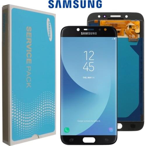 10pcs/lot 5.5" 100% Test Incell Display For SAMSUNG Galaxy J7 Pro 2017 J730 J730F LCD Digitizer Assembly Replacement Parts