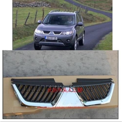 2007 2008 2009 for Mitsubishi Outlander Perfect Match Front Grills Racing Grills With logo