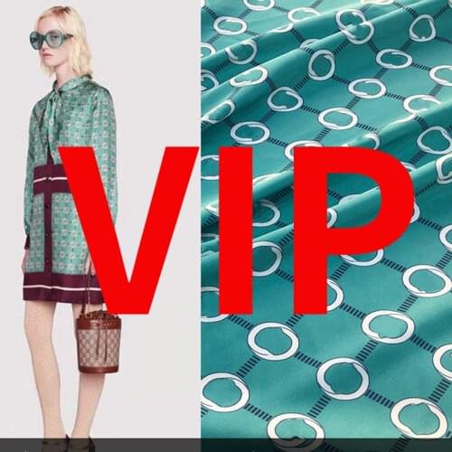 2021 New Brand 100% Polyester Satin Printed Fabric Satin Brand Soft Clothing Shirt DIY Cloth Fabrics by the Meter for Dress