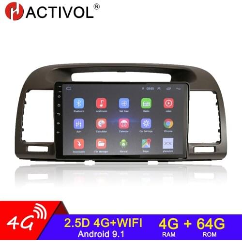 4G+64G 2 din Android 9.1 Car Radio for Toyotai Camry 2002-2006 auto radio audio video undefined car accessory 4G internet
