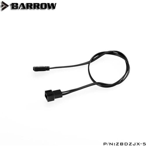 Barrow Convert cable for RGB motherboards Light control extension 5V/12V for water cooler light building ZBDZJX/ZBDZJX-5