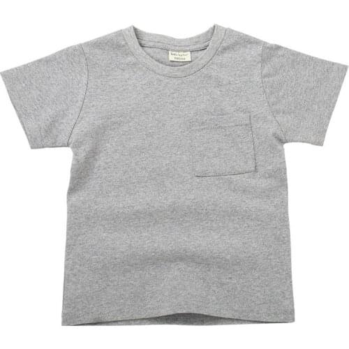 Baby Boys T Shirt For Summer Infant 2 3 4 5 6 years Kids Girls Short Sleeve T-Shirts Casual Cotton Toddler Tops Girl Clothes