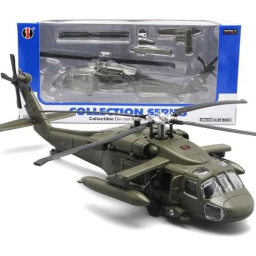 29CM 1/72 Scale Black Hawk Helicopter Military Model Army Fighter Aircraft Airplane Models Adult Children Toys Collections Gifts