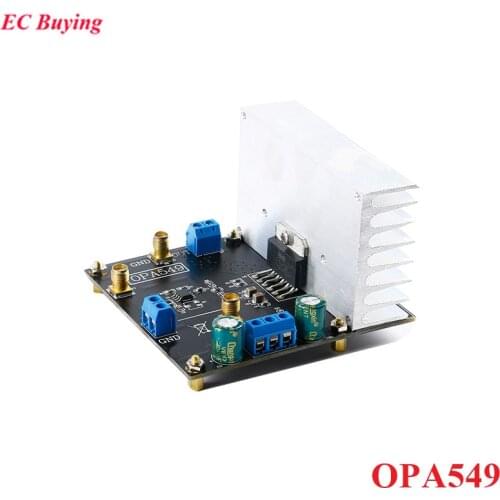 OPA549 Audio Power Amplifier Module Board HiFi AMP 8A High Voltage Current Low Frequency Drive Coil Motor Sound Amplifier