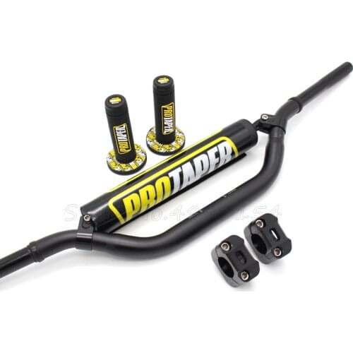 Handlebar For PRO Taper Pack Bar 825mm Handle bar Pads Grips Pit Pro Racing Dirt Pit Bike Motorcycle CNC 28mm Adapter