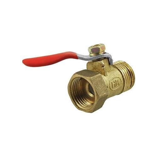 16mm Male to 15.5mm Female Thread Lever Handle Ball Valve