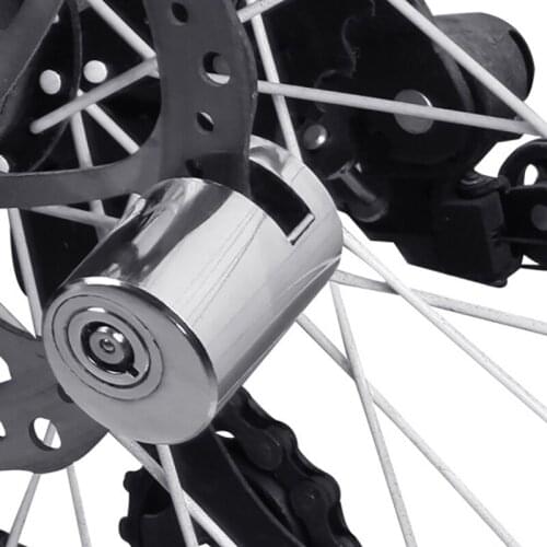Steel Alloy Bike Bicycle Disc Brake Lock Anti-theft Anti-rust Safety Motorcycle Bike Disc Lock