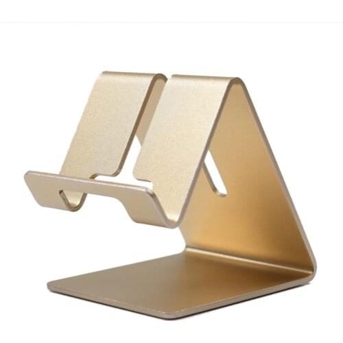 Bracket phone Stand Holder Aluminum Alloy Desk Desktop Universal For Mobile Phone Tablet
