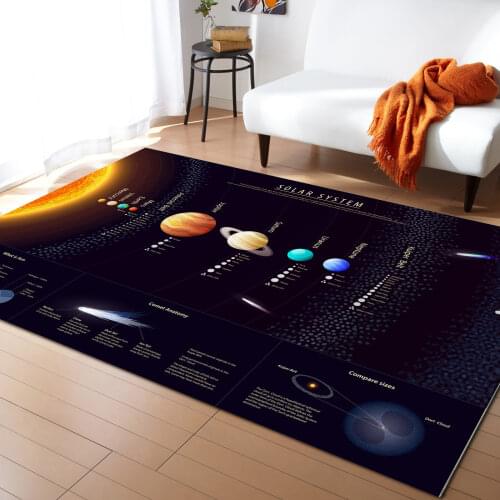 Universe Milky Way Sun Earth carpet home rug tatami Carpet in the living room carpets for bed room large rug for living room Rug