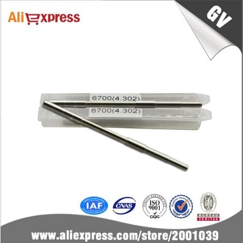 High quality control valve shaft, injector no. 095000-7140(4.304), common rail parts, suitable for denso injector