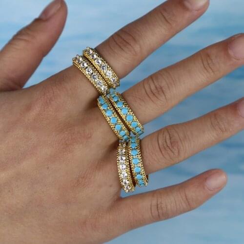 New Trendy Cz Engagement wedding Design Hot Sale Rings For Women AAA White Cubic zirconia elegant rings Female Wedding jewerly