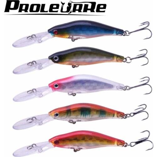 5Pcs/lot 3D Eye Wobbler Fishing Lure 9.5cm 7g Japan Swimbait pesca Crazy Wobble crankbait Swimming Bait Fishing Tackle