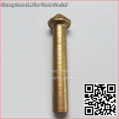 A11-Angle 20 6*10*4mm Precision Granite Tapered Engraving Bits/ CNC stone brazing carving tool router bits for marble sandstone