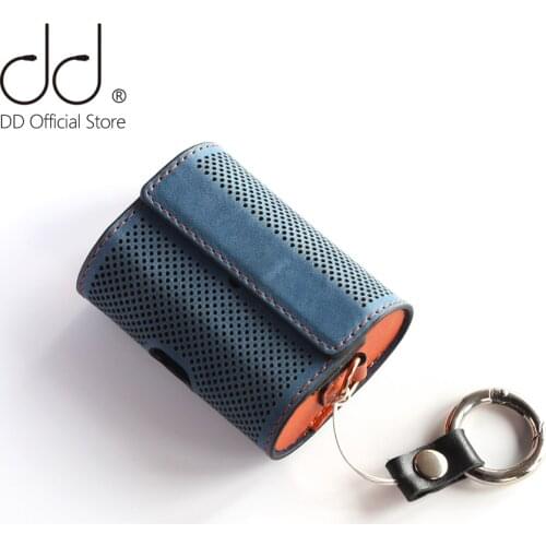 DD ddHiFi C-AirPods Pro Genuine Leather Case for Wireless Earphone AirPods Pro Battery Case Cover with Optional Memory Foam Tips