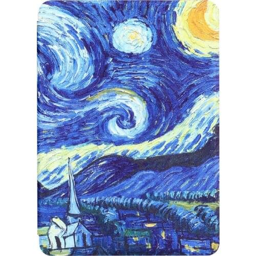 For Kindle Paperwhite 10th Gen Case PU Leather Cover with Auto Sleep Wake