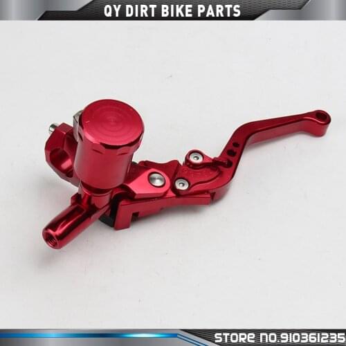 CNC Refit hydraulic Clutch Rear Brake Pump master cylinder For Dirt Bike ATV Monkey Enduro Off Road Street Bikes Motorcycle Left