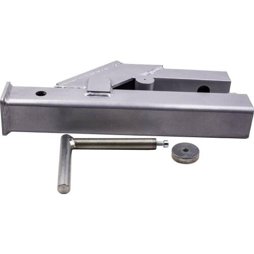 For Deere Bobcat Tractor Bucket Clamp On Trailer Hitch 2" Ball Mount Receiver