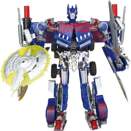 JINJIANG 9988C Transformation Movie Figures Anime Action OP Commander Figma 32cm ABS Model Toys For Children Desktop Collection