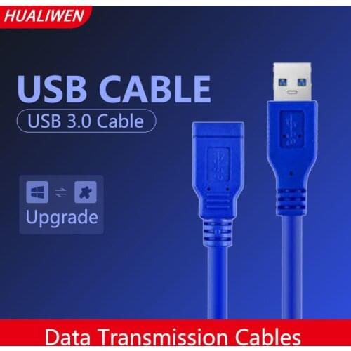 USB 3.0 Cable Extender Cord Wire Data Transmission Cables Super Speed Data Extension cable For Monitor Projector Mouse Keyboard