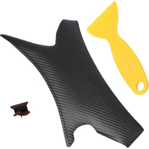 1Set Leather Left Door Panel Handle Handle Cover Inner Pull Trim Cover For BMW 3 Series E90 E91 E93 2005-12 Car Interior Parts