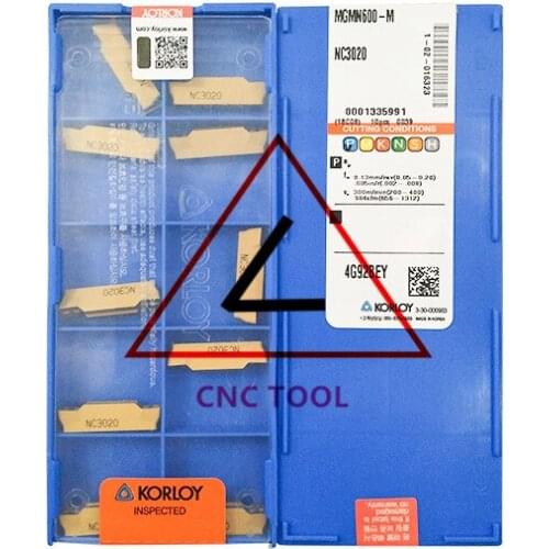 MGMN600-M NC3020 10pcs Original Korea KORLOY Cutting Tool