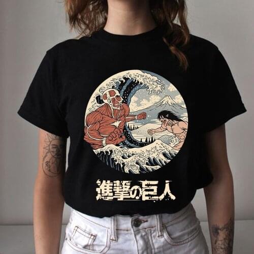 Attack on Titan AOT T-Shirt Men Cotton T Shirt Anime Levi Ackerman Clothes Anime Tops Tees